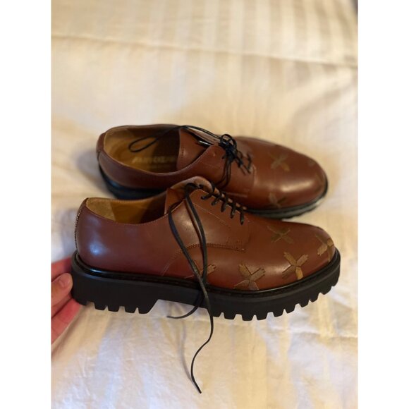 Armando Cabral OBA Lace-up Lug‎ Derby Shoes - NWOT - Picture 4 of 10
